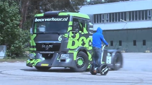 BECX TDS RACING SEMI TRUCK DRIFT GYMKHANA 1