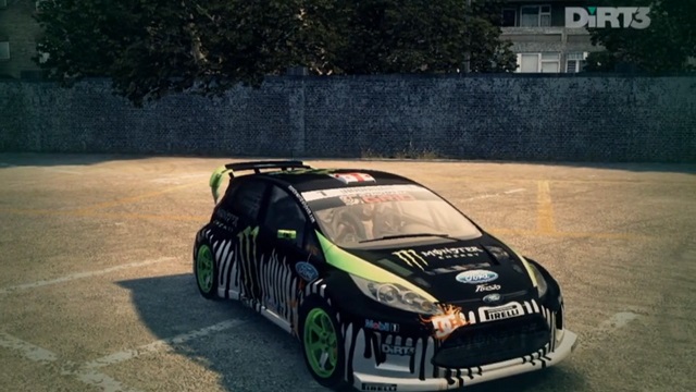 DiRT 3 BATTERSEA PARKING LOT MAXIMUM FORD FIESTA