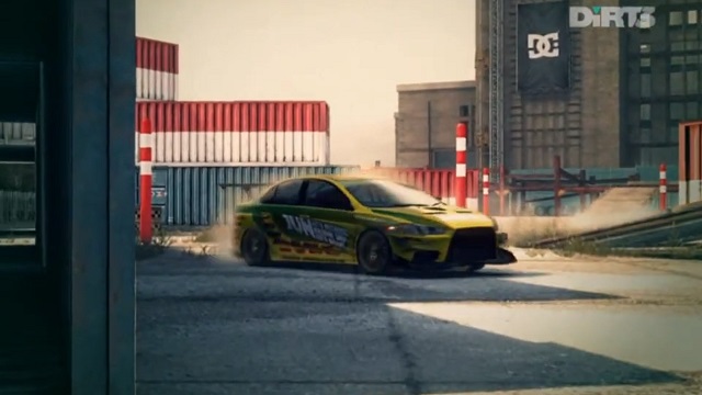 DiRT 3 BATTERSEA SPEED RUN PARKING LOT MITSUBISHI LANCER EVO X JUN