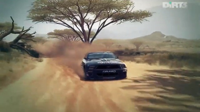 DiRT 3 KENYA LEOPARD ROCK FORD MUSTANG GT