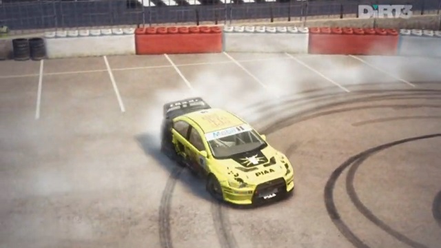 DiRT 3 L A  COLISEUM VERMONT AVENUE MITSUBISHI LANCER EVO X