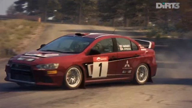 DiRT 3 MICHIGAN PENINSULA RUN MITSUBISHI LANCER EVO X