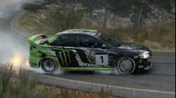 GEORGE KOPALIANI OPENING MY WINGS AT THE TOP OF THE WORLD SLOW MOTION SHOW MITSUBISHI LANCER EVO X