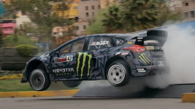 GEORGE KOPALIANI THEN SLOW MOTION SHOW KEN BLOCK FORD FOCUS