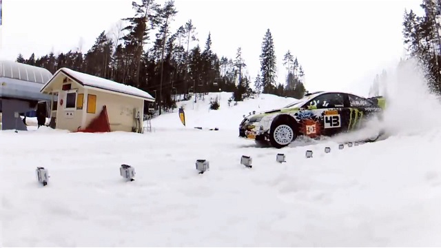 GOPRO KEN BLOCK IN RUSSIA SHOW FORD FOCUS