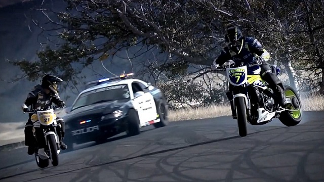 ICON MOTORCYCLE VS CAR DRIFT BATTLE 2