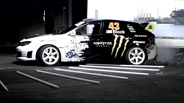 KEN BLOCK DRIFTS THE INFOMERCIAL SHOW SUBARU IMPREZA WRX STI