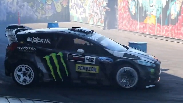 KEN BLOCK'S LITTLE ENTERTAINMENT SHOW FORD FIESTA