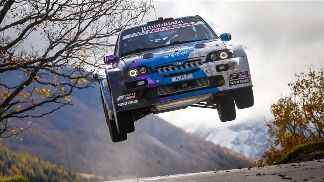 KEN BLOCK SWISS ALPS RAW ONBOARD RALLY STAGE FIRST EVER FULL STAGE CAUGHT ON GOPRO HERO8 SHOW FORD ESCORT