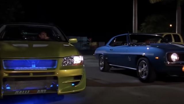 PINK SLIP RACE SCENE SHOW FROM 2 FAST 2 FURIOUS