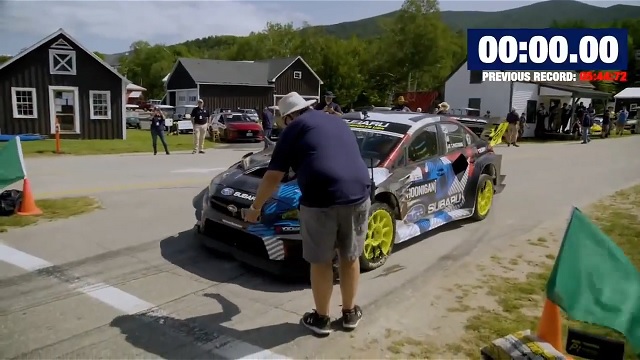 TRAVIS PASTRANA FULL RECORD RUN AT 2021 SHOW SUBARU WRX STI